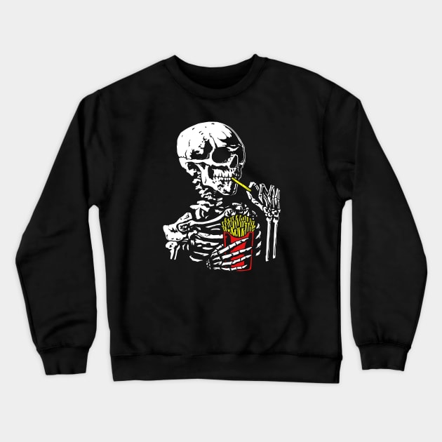 Dead On A Fry Day (standard) Crewneck Sweatshirt by The Meat Dumpster